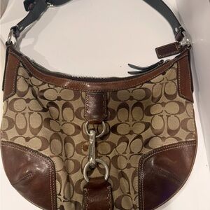 Hamilton Hobo leather handbag